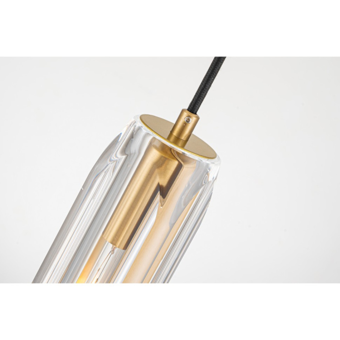 Светильник подвесной Belfast Gibson 6133-1 BR CL