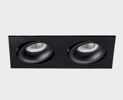 Светильник встраиваемый ITALLINE DE-202 black