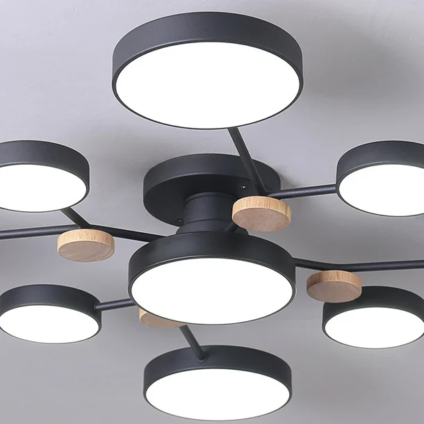 Потолочная люстра GAMMA D88 Black ImperiumLoft