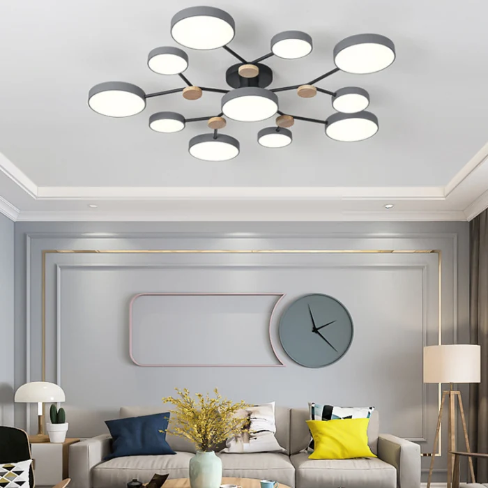 Потолочная люстра GAMMA D88 Black ImperiumLoft