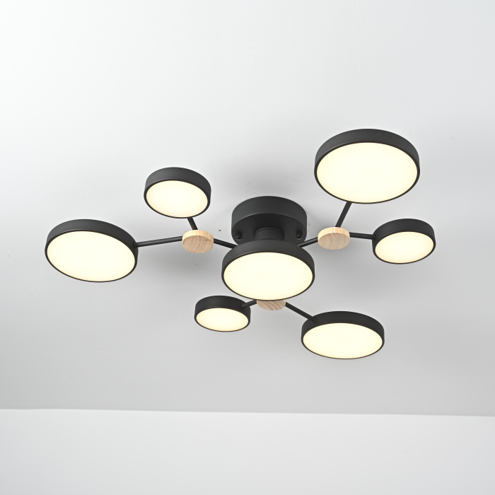 Потолочная люстра GAMMA D88 Black ImperiumLoft