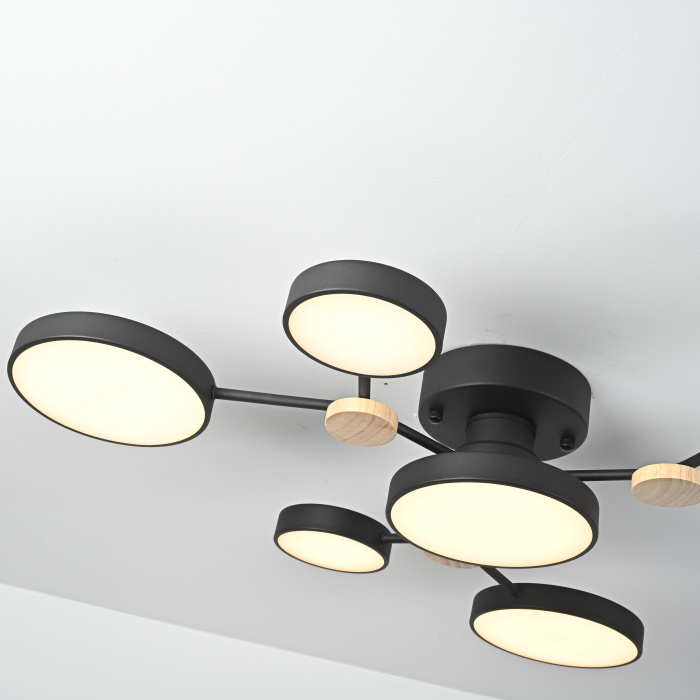 Потолочная люстра GAMMA D88 Black ImperiumLoft