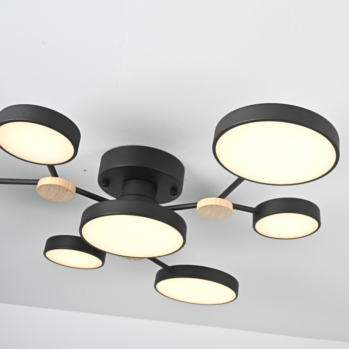 Потолочная люстра GAMMA D88 Black ImperiumLoft