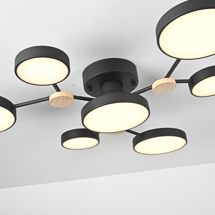 Потолочная люстра GAMMA D88 Black ImperiumLoft