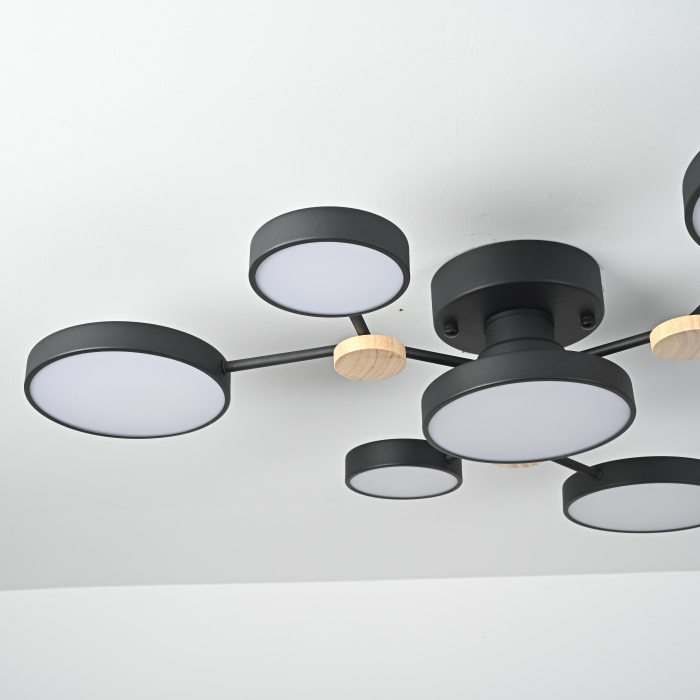 Потолочная люстра GAMMA D88 Black ImperiumLoft