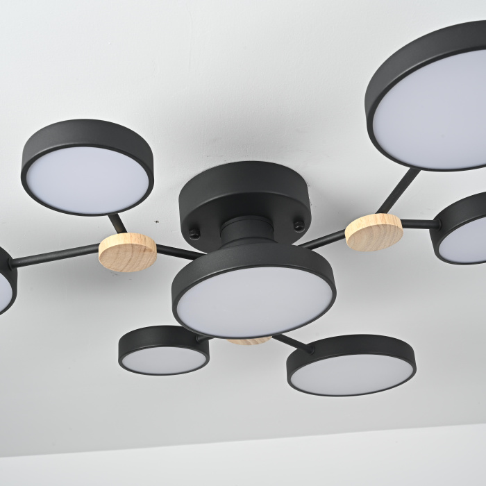 Потолочная люстра GAMMA D88 Black ImperiumLoft