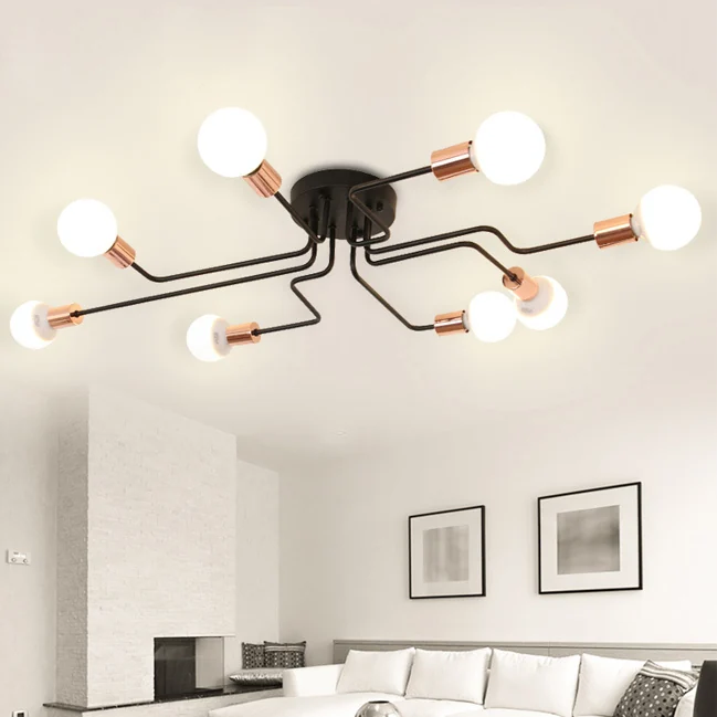 Потолочная люстра SCHEME GOLD ImperiumLoft