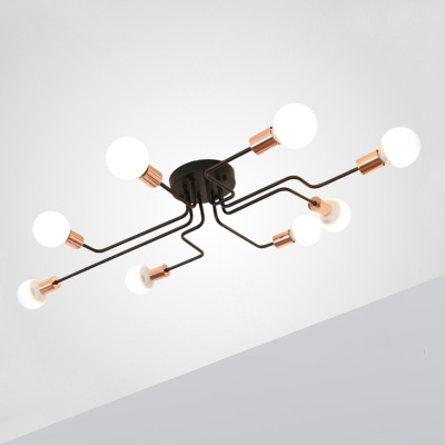 Потолочная люстра SCHEME GOLD ImperiumLoft