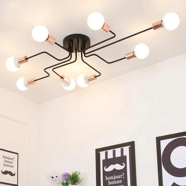 Потолочная люстра SCHEME GOLD ImperiumLoft