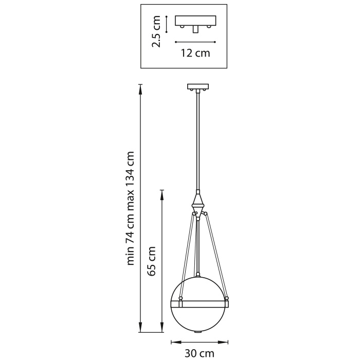 Люстра на штанге MODENA LIGHTSTAR 816037