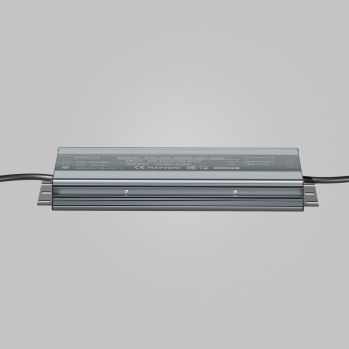 Источник напряжения 48В Maytoni Power Supply Magnetic PSL008-250W-48V-IP67