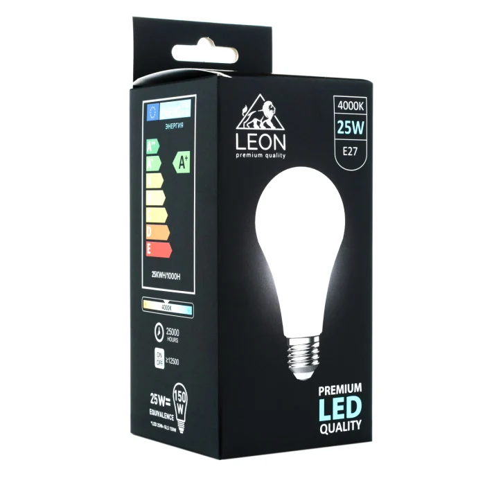 Светодиодная лампа Leon LE-A70-25W-4000K-E27