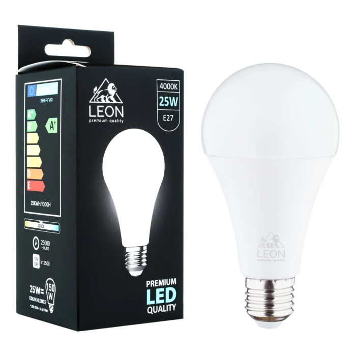 Светодиодная лампа Leon LE-A70-25W-4000K-E27