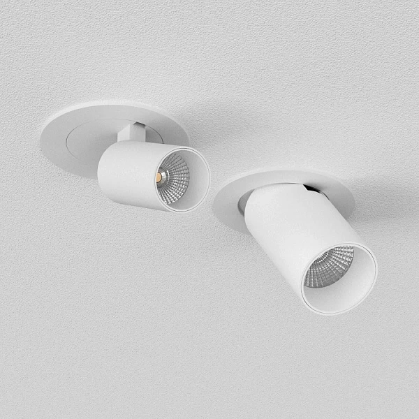 Встраиваемый поворотный светильник Ledron DANNY MINI S40 White