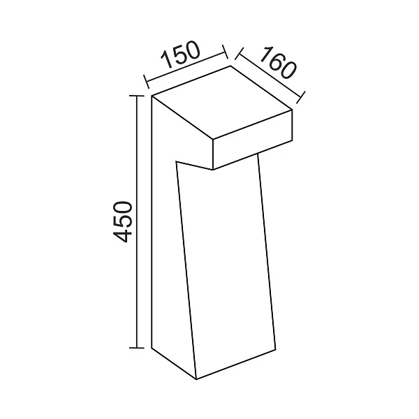 Уличный столб Ledron MO-7058