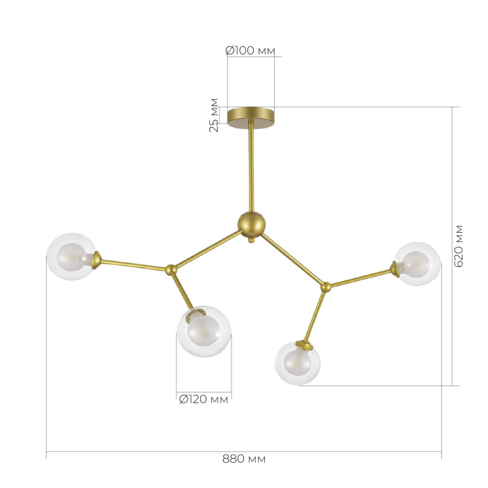 Подвесной светильник evoluce ARCUS SLE1106-203-04