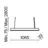 Подвесной светильник Maytoni Points P050PL-L40B4K