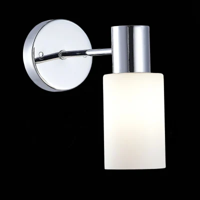 Светильник настенный Хром/Белый E14 1*60W SLE1139-101-01