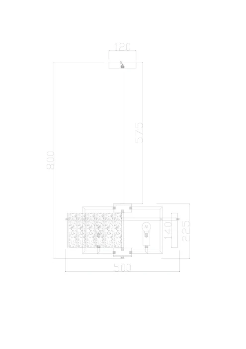 Люстра на штанге Freya Basilica FR5166PL-06N