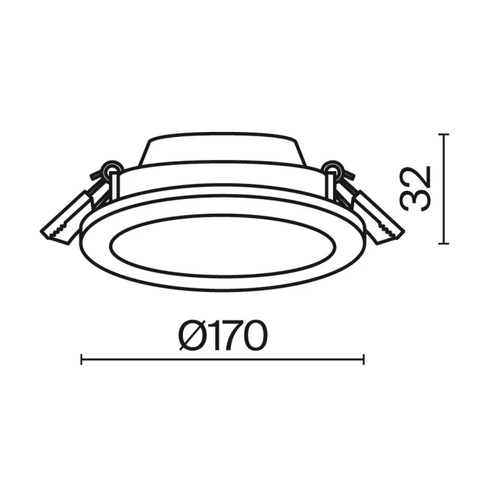 Встраиваемый светильник Maytoni Stockton DL016-6-L12W