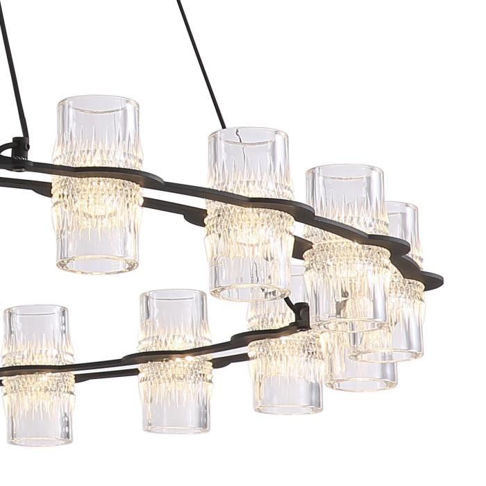 Подвесная люстра Delight Collection P0677 P0677-680A black