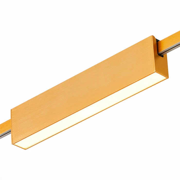 Магнитный трековый светильник FARM Золотистый LED 1*12W 3000K 580Lm Ra90 120 IP20 L232x ST817.206.12