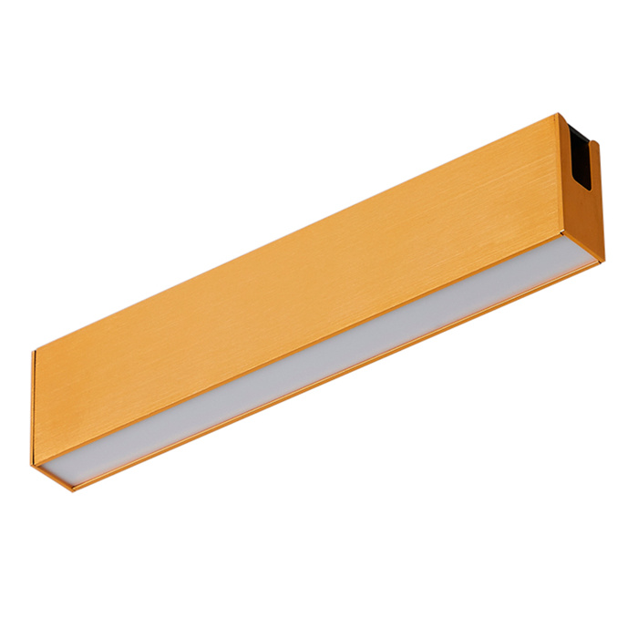 Магнитный трековый светильник FARM Золотистый LED 1*12W 3000K 580Lm Ra90 120 IP20 L232x ST817.206.12