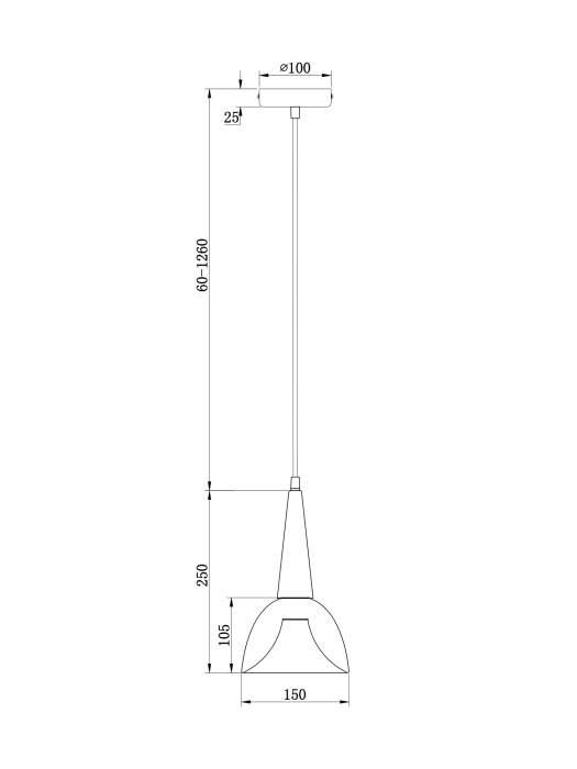 Подвесной светильник Freya Noria FR8009PL-01GB