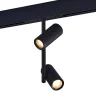 Магнитный трековый светильник Черный LED 1*16W 4000K 1 200Lm Ra>90 36° IP20 D45xH240 48 ST808.446.16
