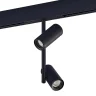 Магнитный трековый светильник Черный LED 1*16W 4000K 1 200Lm Ra>90 36° IP20 D45xH240 48 ST808.446.16