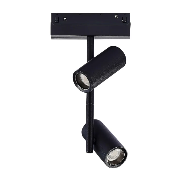 Магнитный трековый светильник Черный LED 1*16W 4000K 1 200Lm Ra>90 36° IP20 D45xH240 48 ST808.446.16