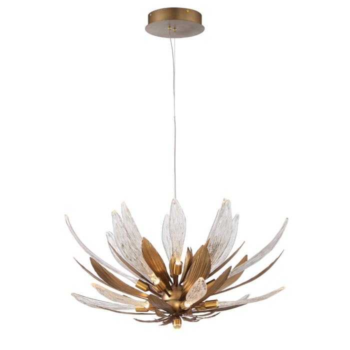 Подвесная люстра Delight Collection RP168416 RP168416-19 bronze/clear