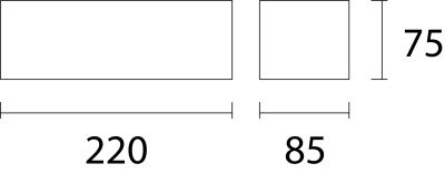 Настенный светильник Leds C4 GES