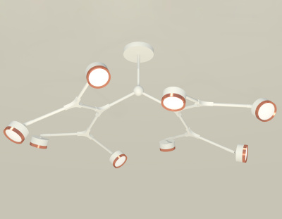 Комплект подвесного поворотного светильника Ambrella light XB9059153