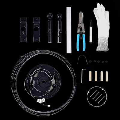 Тросовая световая система ST-Luce Черный LED 1*10W 4000K ST960.447.10