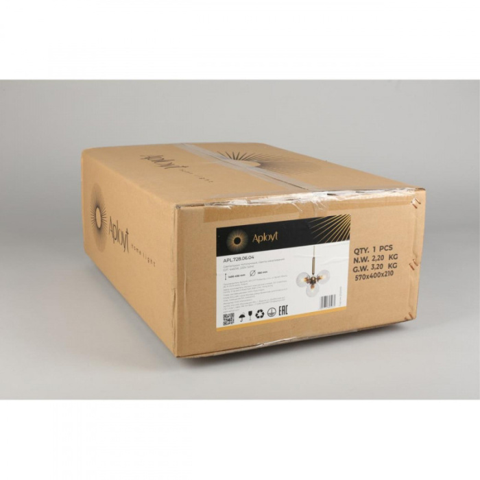 Светильник подвесной Aployt Lora APL.728.06.04