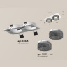 Комплект встраиваемого светильника с композитным хрусталем Ambrella light XC6525041