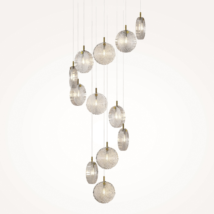 Каскадная люстра Maytoni Frozen MOD254PL-12BS