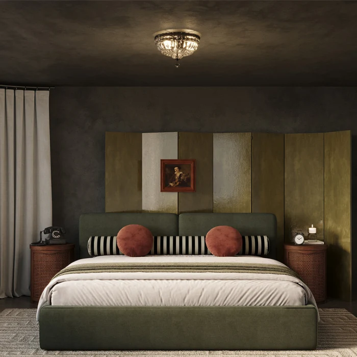 Накладная люстра Maytoni Basfor DIA100-CL-03-G