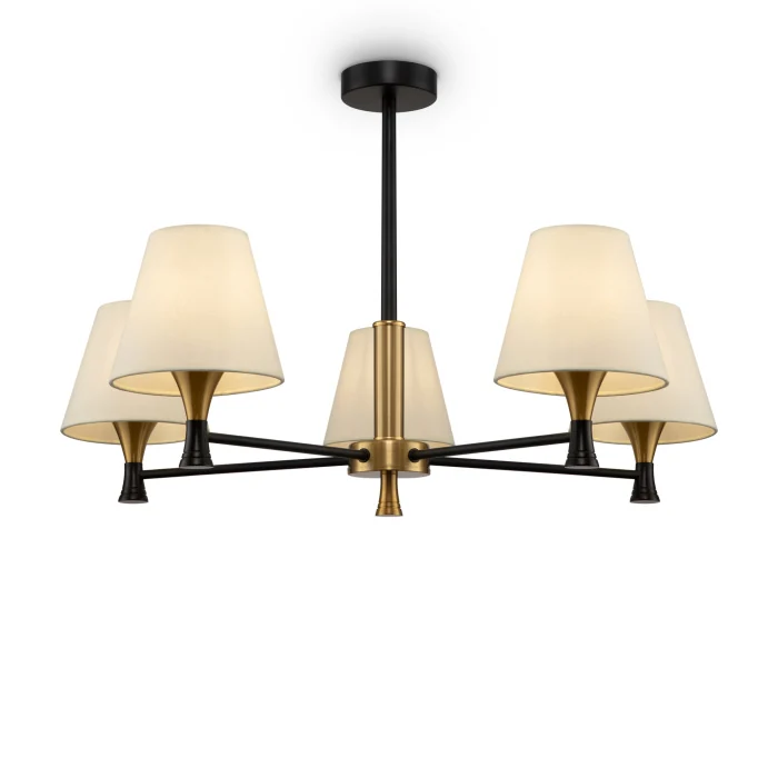 Люстра на штанге Freya Perfetto FR5098PL-05BBS