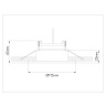 Встраиваемый поворотный точечный светильник GX53 AMBRELLA light TN51914