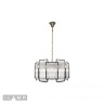 Подвесная люстра iLamp Tribeca MD0276-6C CHROME+SMOKY GRAY