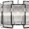 Подвесная люстра iLamp Tribeca MD0276-6C CHROME+SMOKY GRAY
