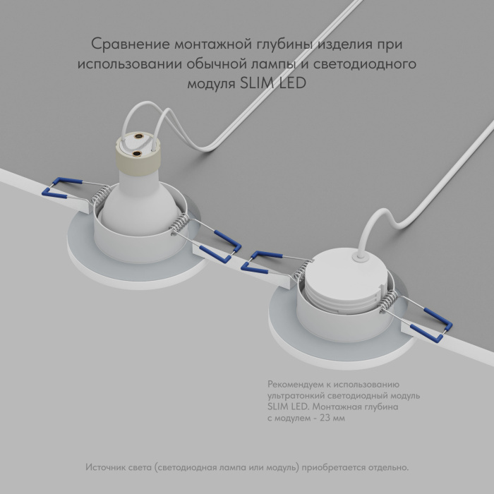 Влагозащищенный светильник Denkirs Vand DK2036-WH