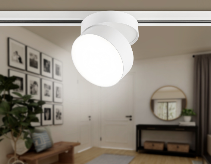 Трековый однофазный светодиодный светильник Ambrella light GL6875