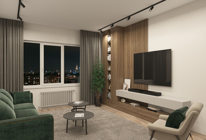 Светильник на шине Denkirs SOLID Tube DK6202-BK