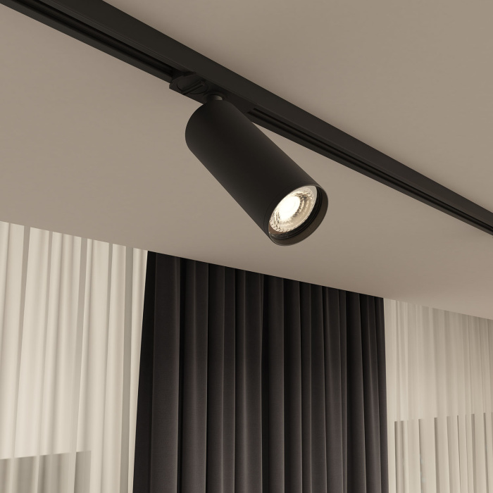 Светильник на шине Denkirs SOLID Tube DK6202-BK