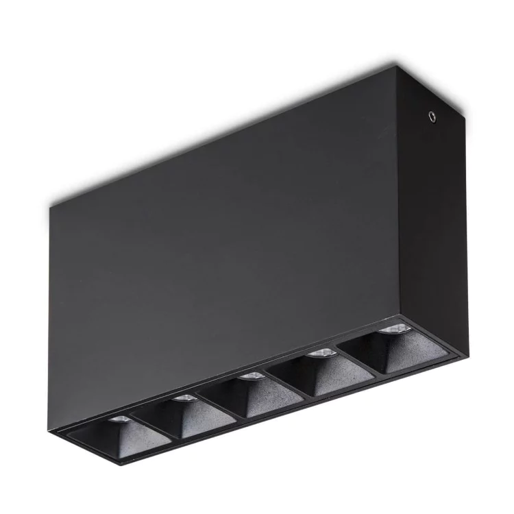 Потолочный светодиодный светильник Ideal Lux Lika 10W Surface BK