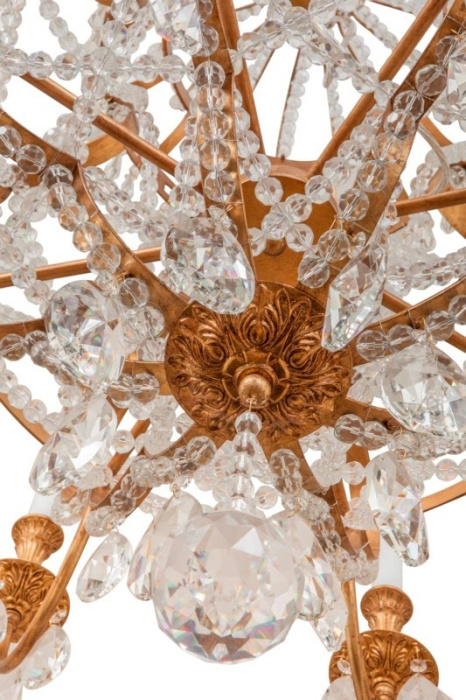 Подвесная люстра L'Arte Luce Luxury Corona L28818 с элементами из хрусталя