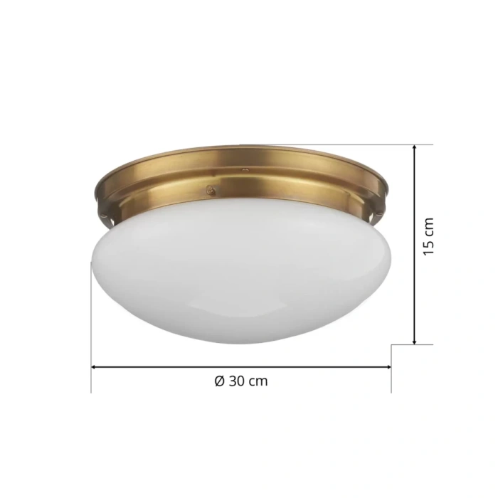 Потолочный светильник Berliner Messinglampen D18-135opB